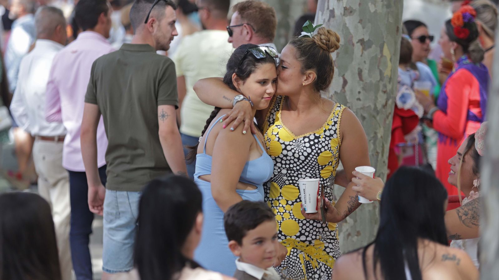 Fotos del Domingo por Sevillanas en la Feria Real de Algeciras