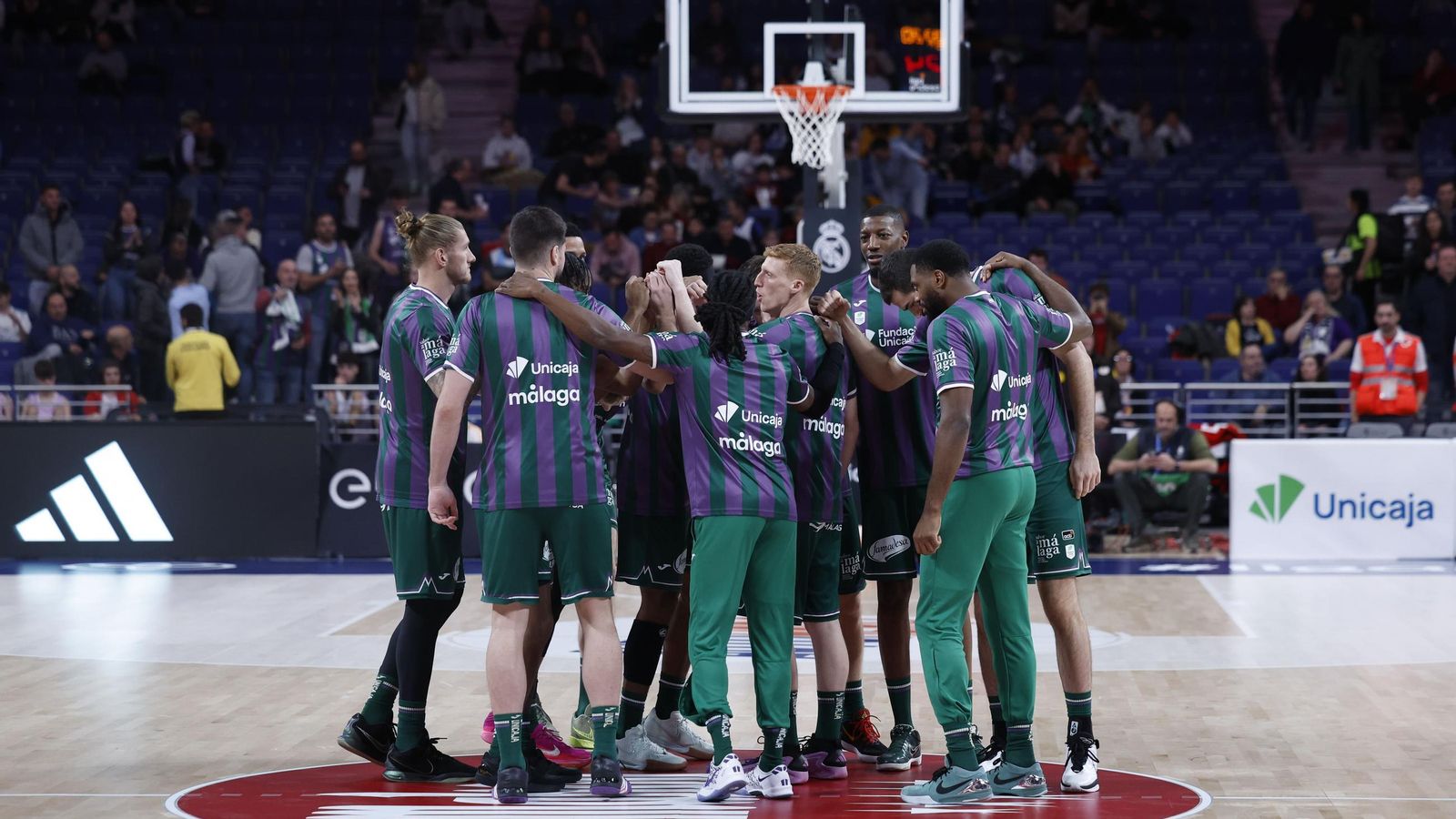 El Real Madrid-Unicaja, en fotos