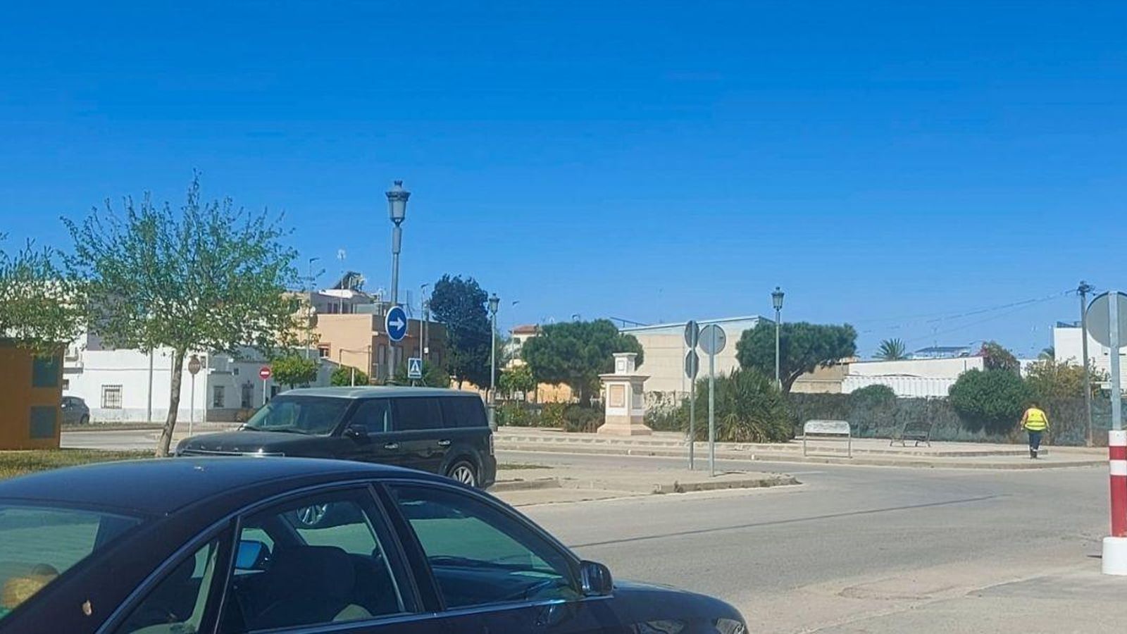 Zona de la Lagunilla, próxima al lugar del suceso