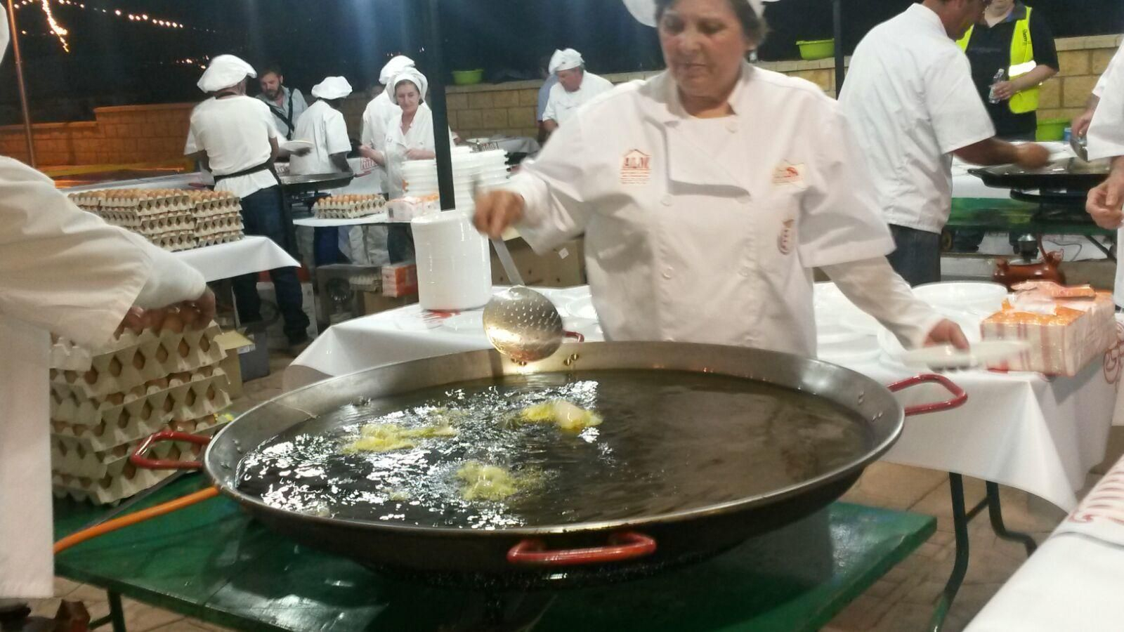 Un momento de la Huevada celebrada este año.