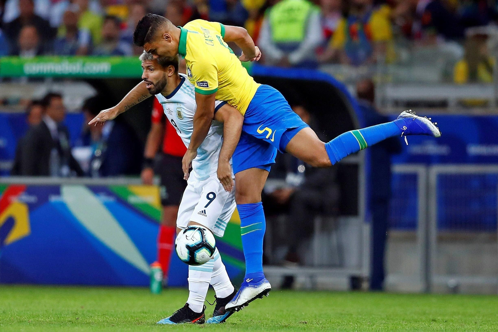 Las imágenes del Brasil-Argentina de la semifinal de la Copa América