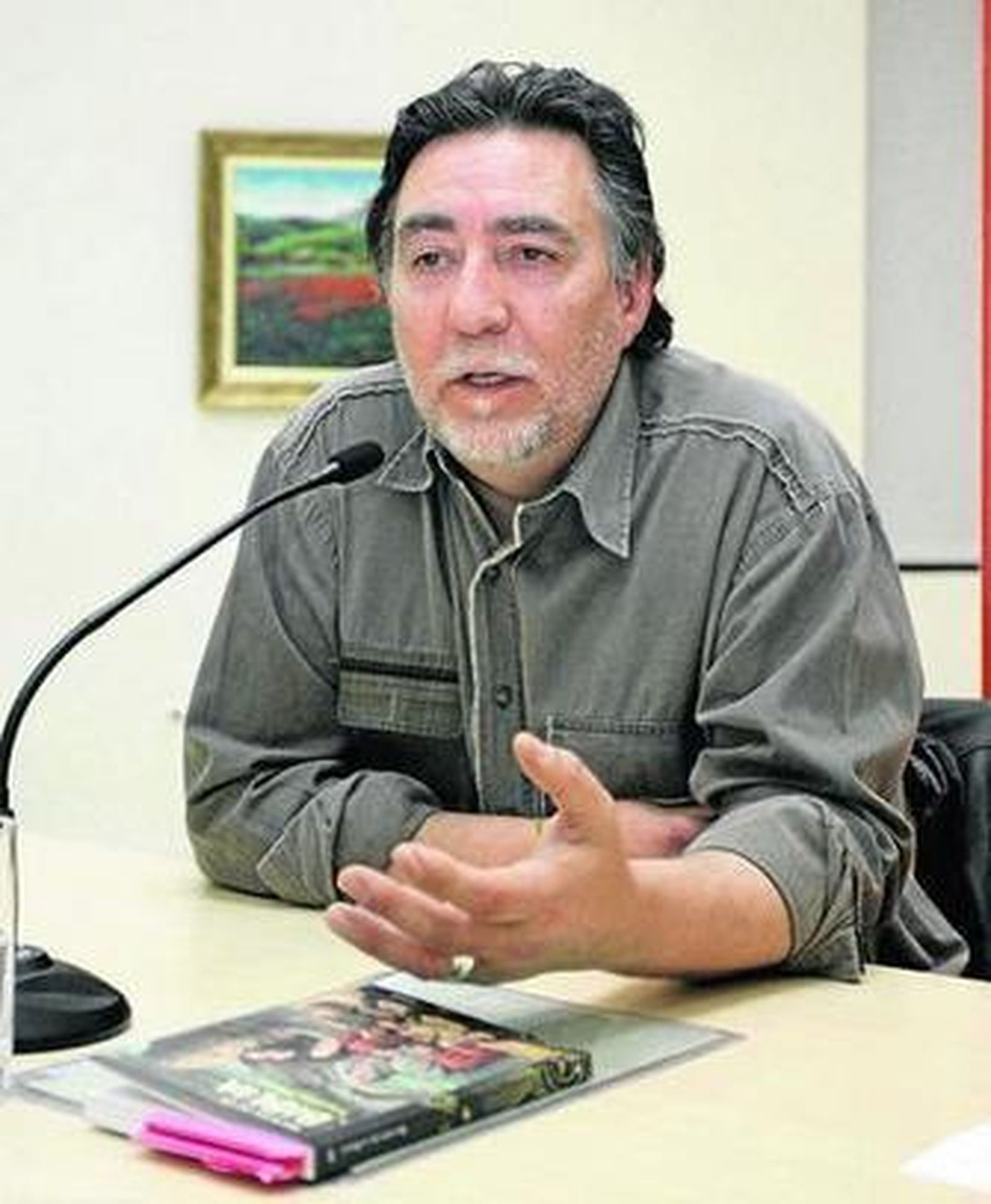 El poeta granadino Francisco Domene.