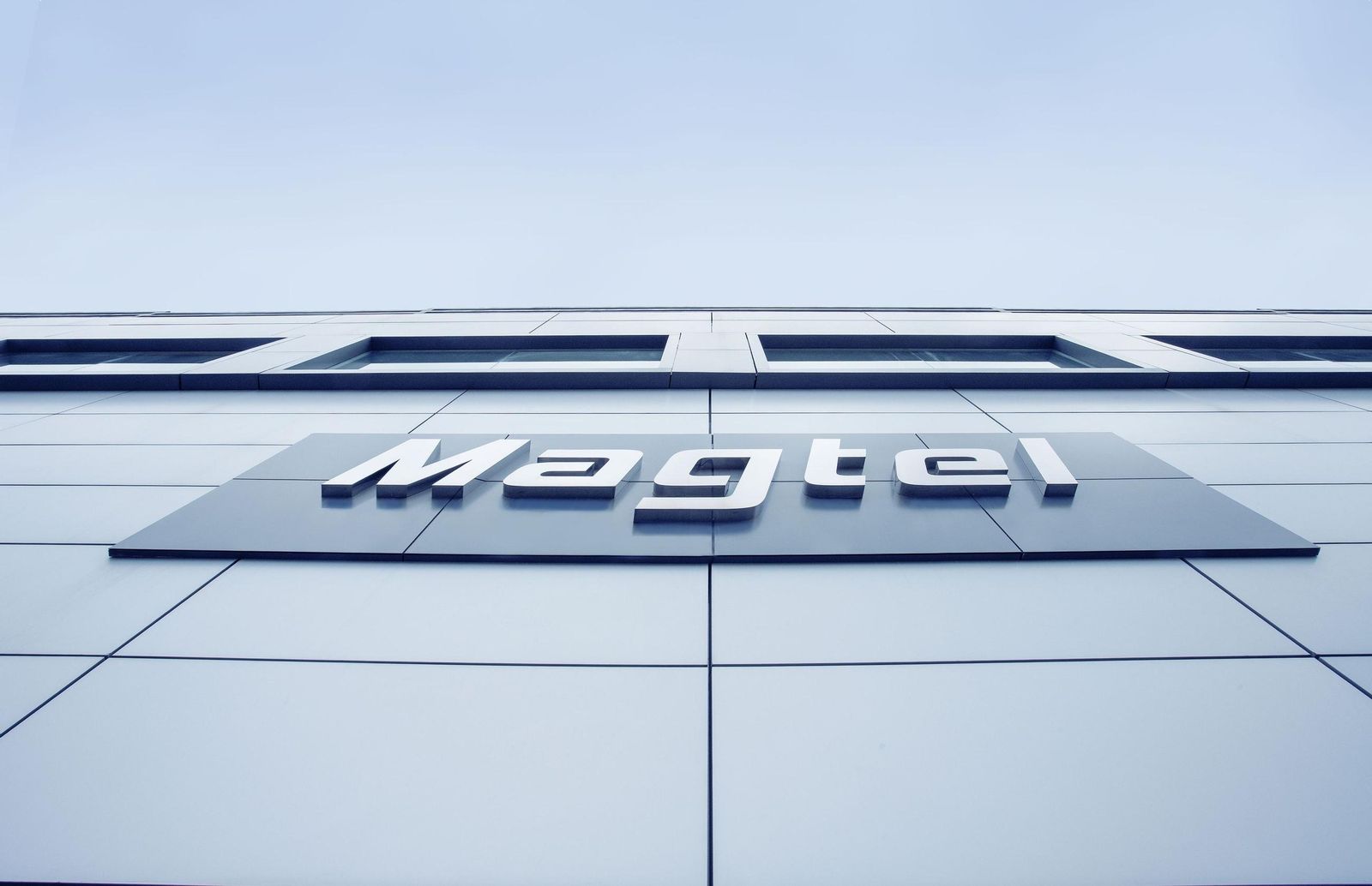 Fachada de la sede de Magtel en Córdoba.