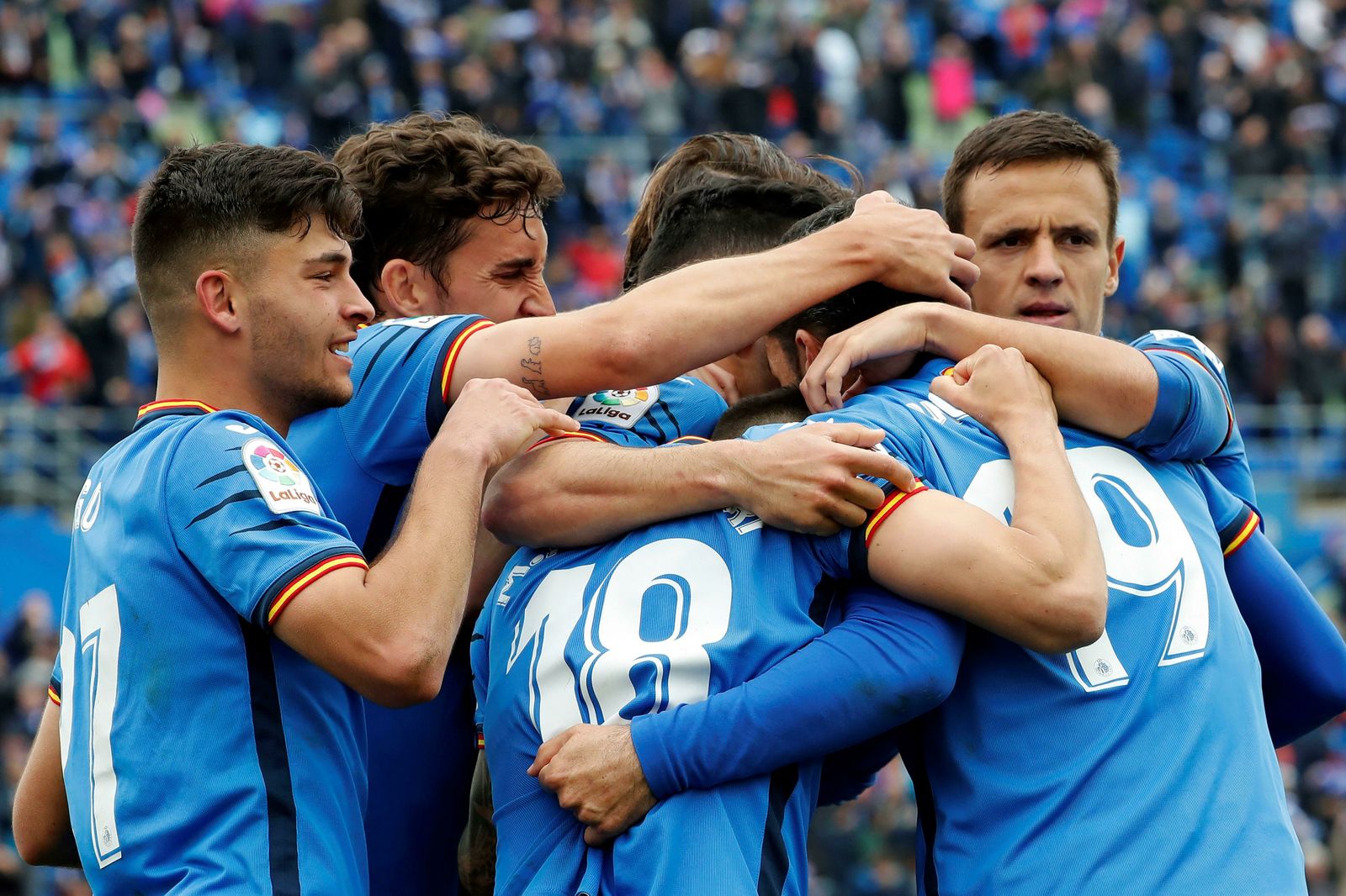 Las imágenes del Getafe-Sevilla FC