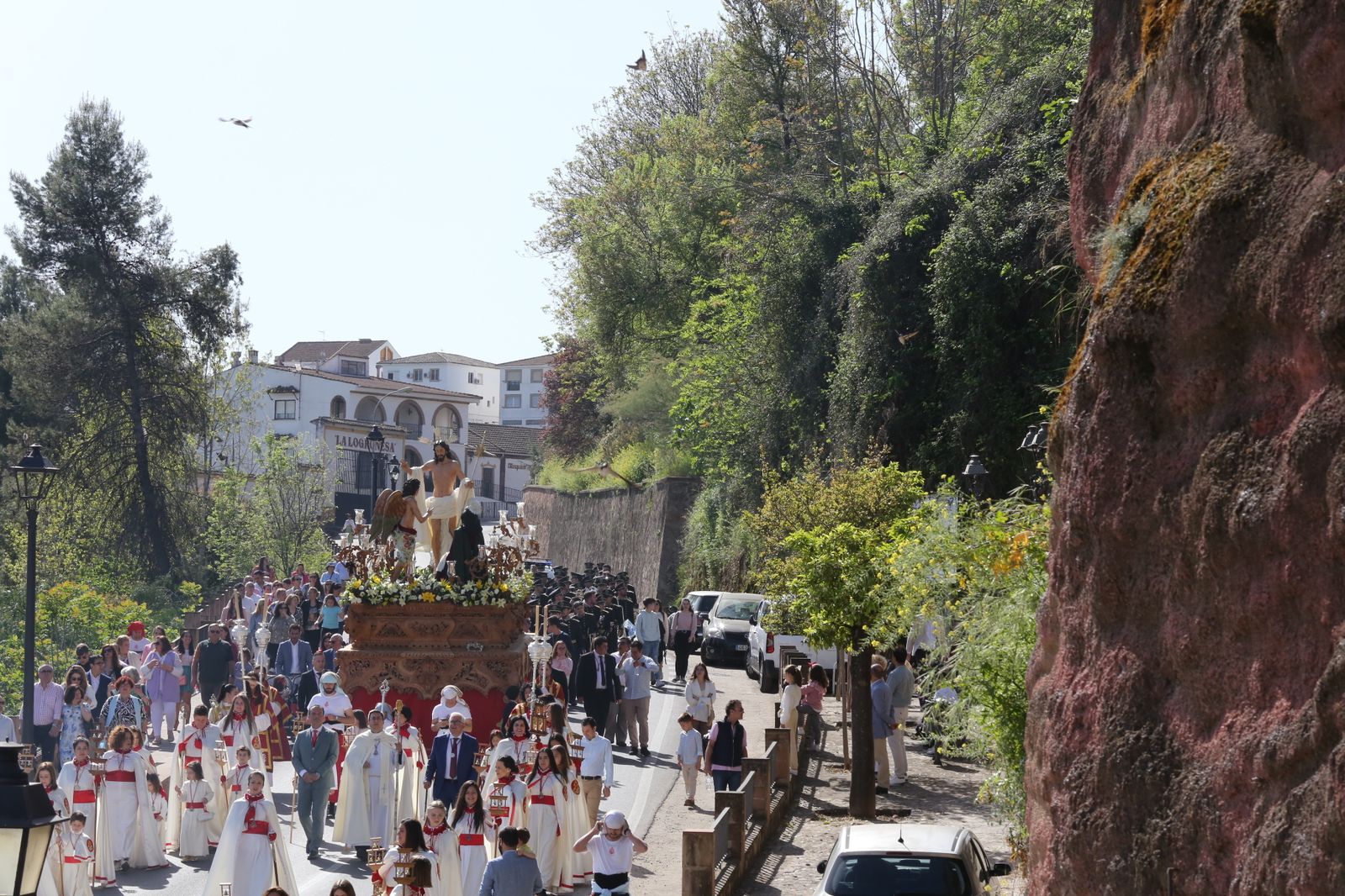 La procesión del Resucitado de Montoro, en imágenes.