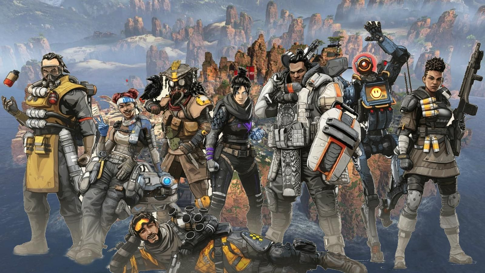 Apex Legends cuenta con ocho carismáticos y diferenciados héroes