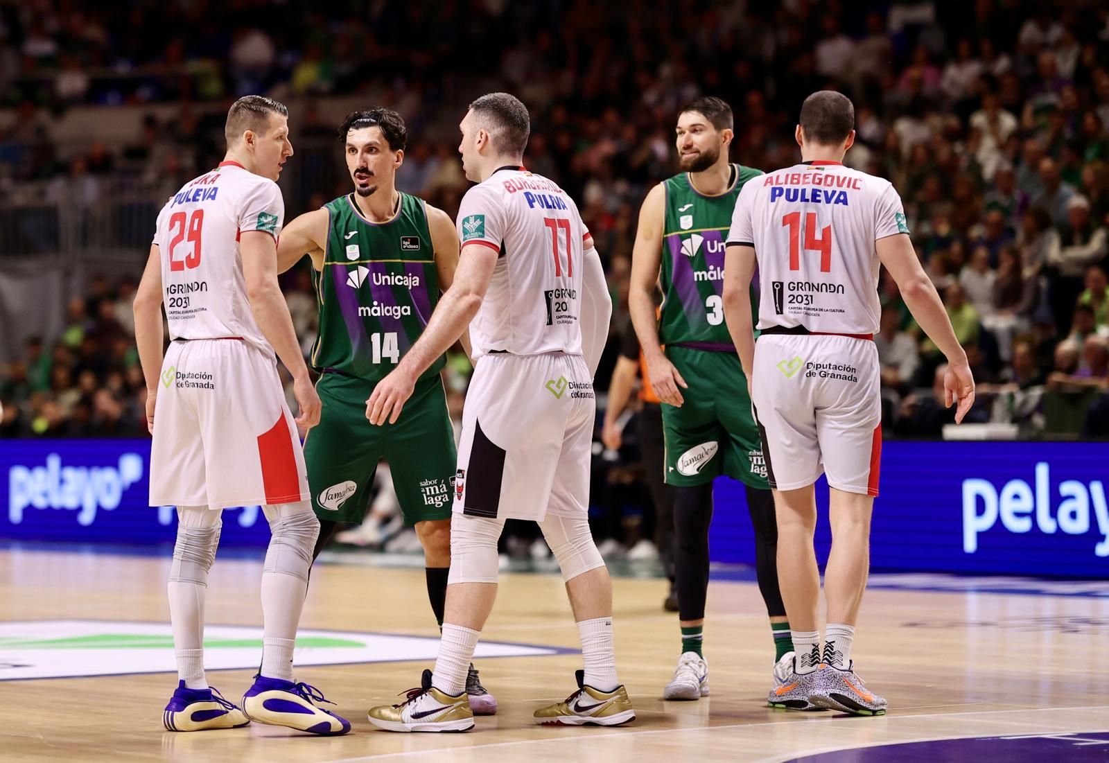 El Unicaja-Covirán Granada, en fotos