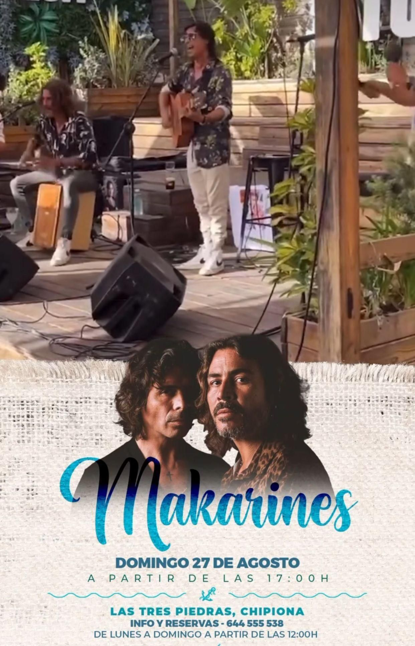Makarines, en Tulúm - Chipiona Actuaciones chiringuitos
