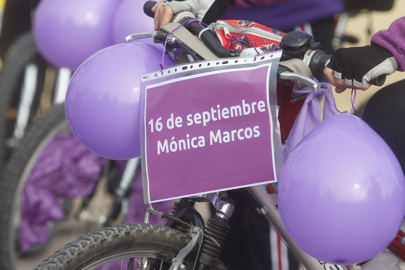 La Marcha En Bici contra la Violencia a las Mujeres en Córdoba, en fotografías