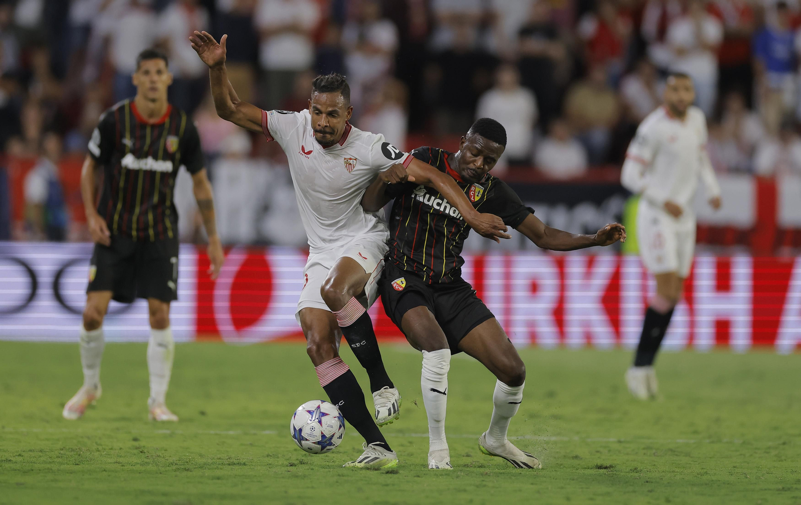 Las fotos del Sevilla-Lens de Champions