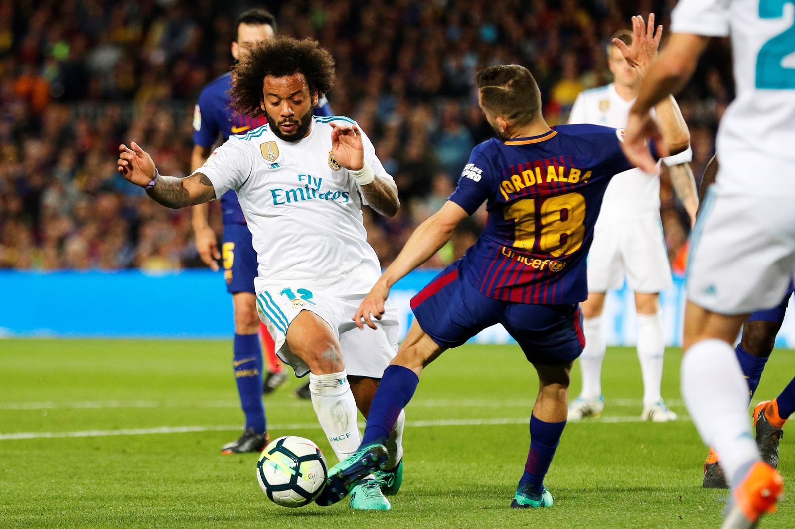 Las imágenes del Barcelona-Real Madrid