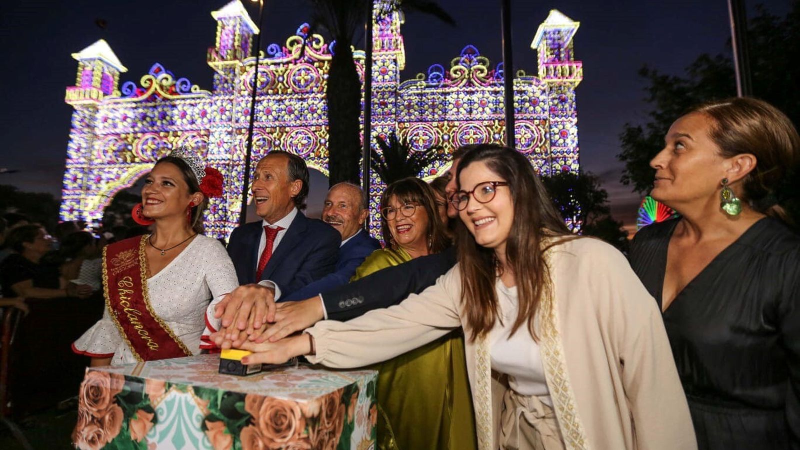 Un momento del inicio de la pasada edición de esta fiesta.