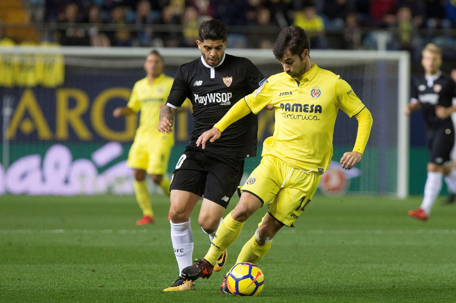 El Villarreal-Sevilla FC, en imágenes