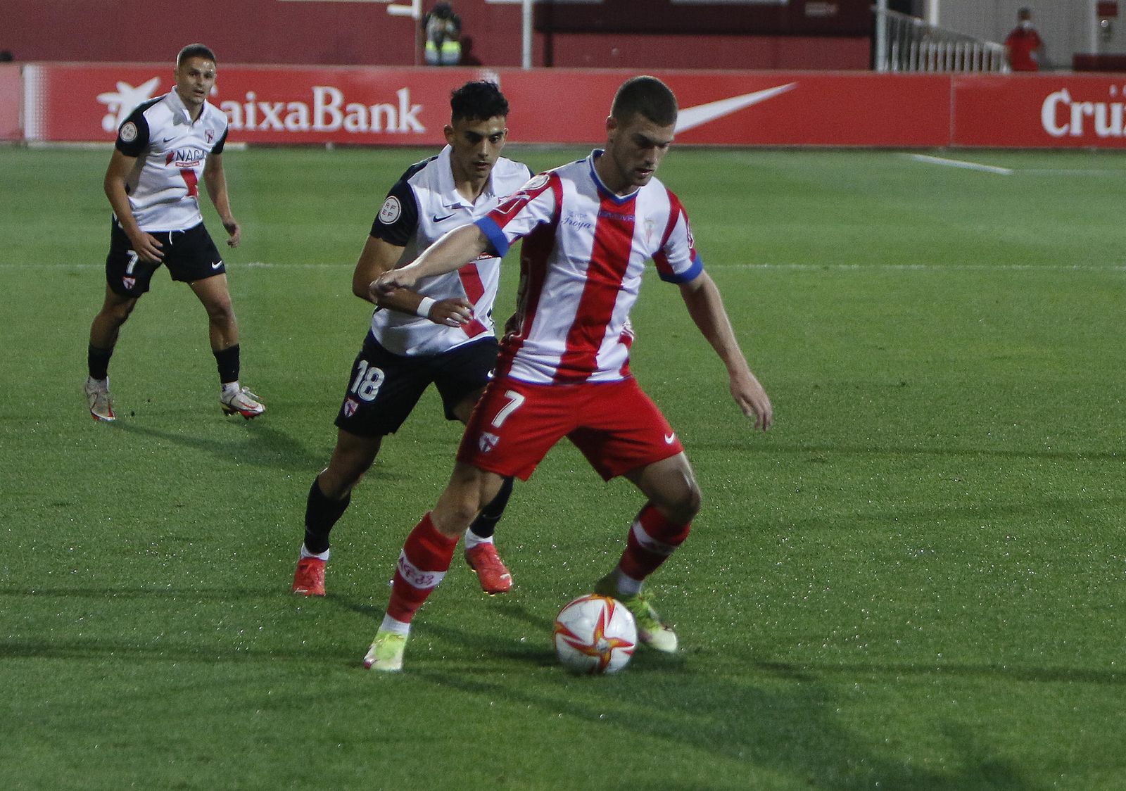 Las fotos del triunfo del Algeciras en  el campo del Sevilla Atlético (1-3)