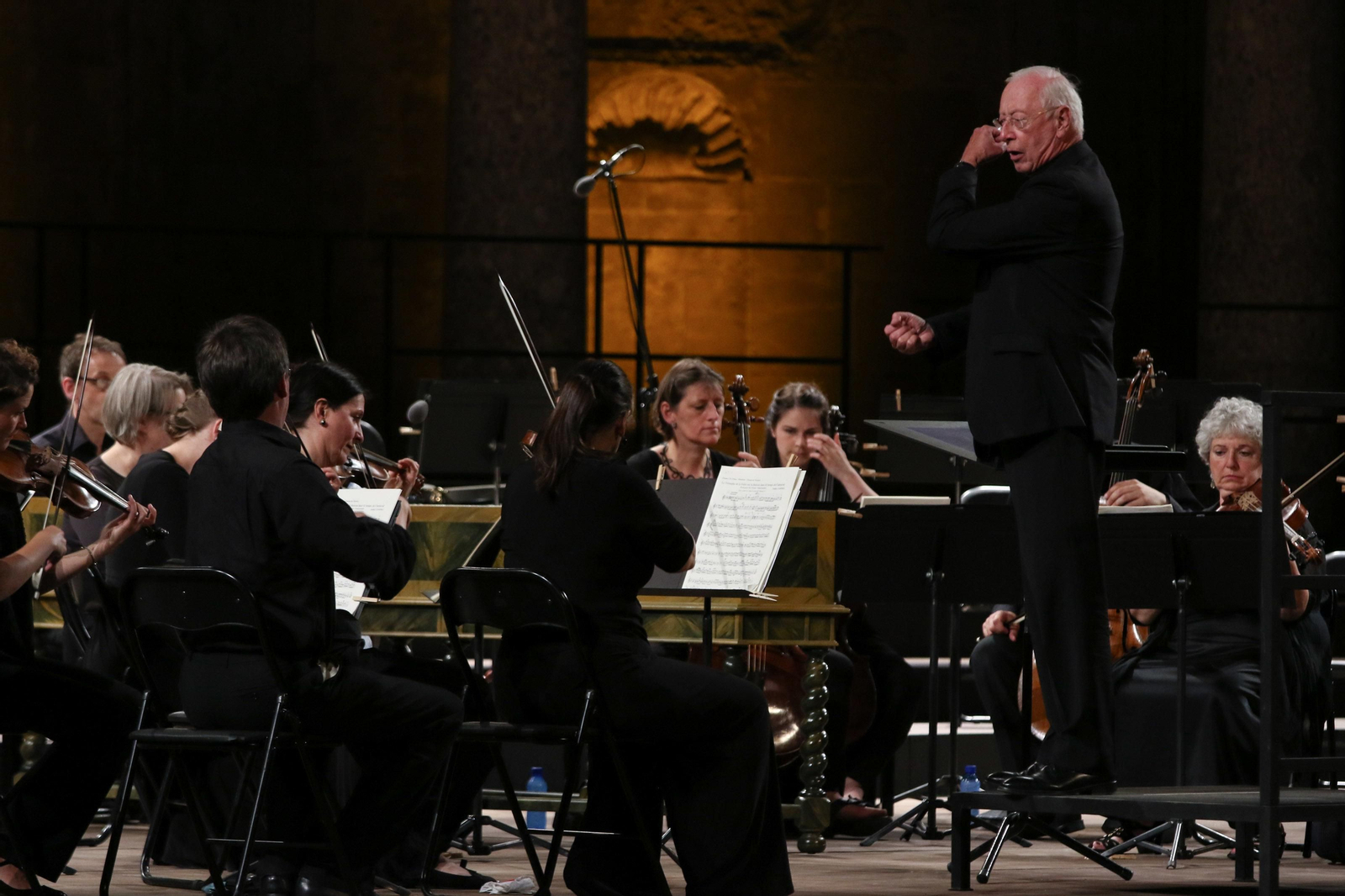 Imágenes del concierto de la Orchestra of the Age of Enlightenment