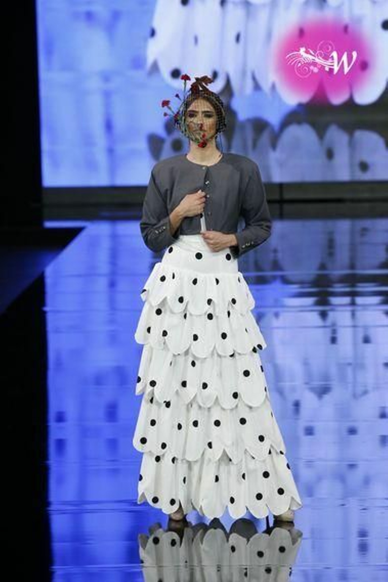 Así ha sido el desfile de Gil Ortiz en SIMOF 2020, todas las fotos de su colección de flamenca