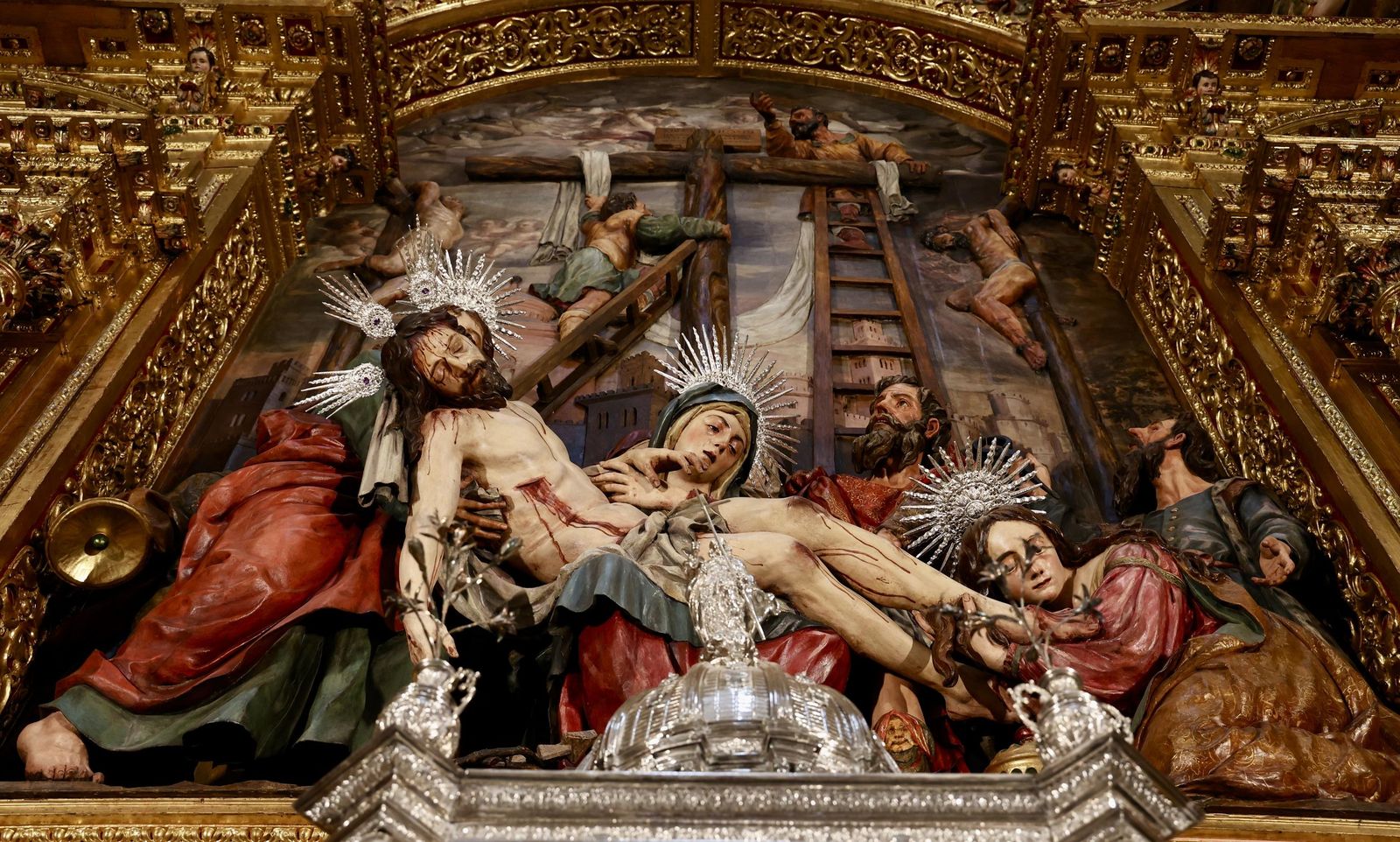 Restauración del retablo de la iglesia del Sagrario