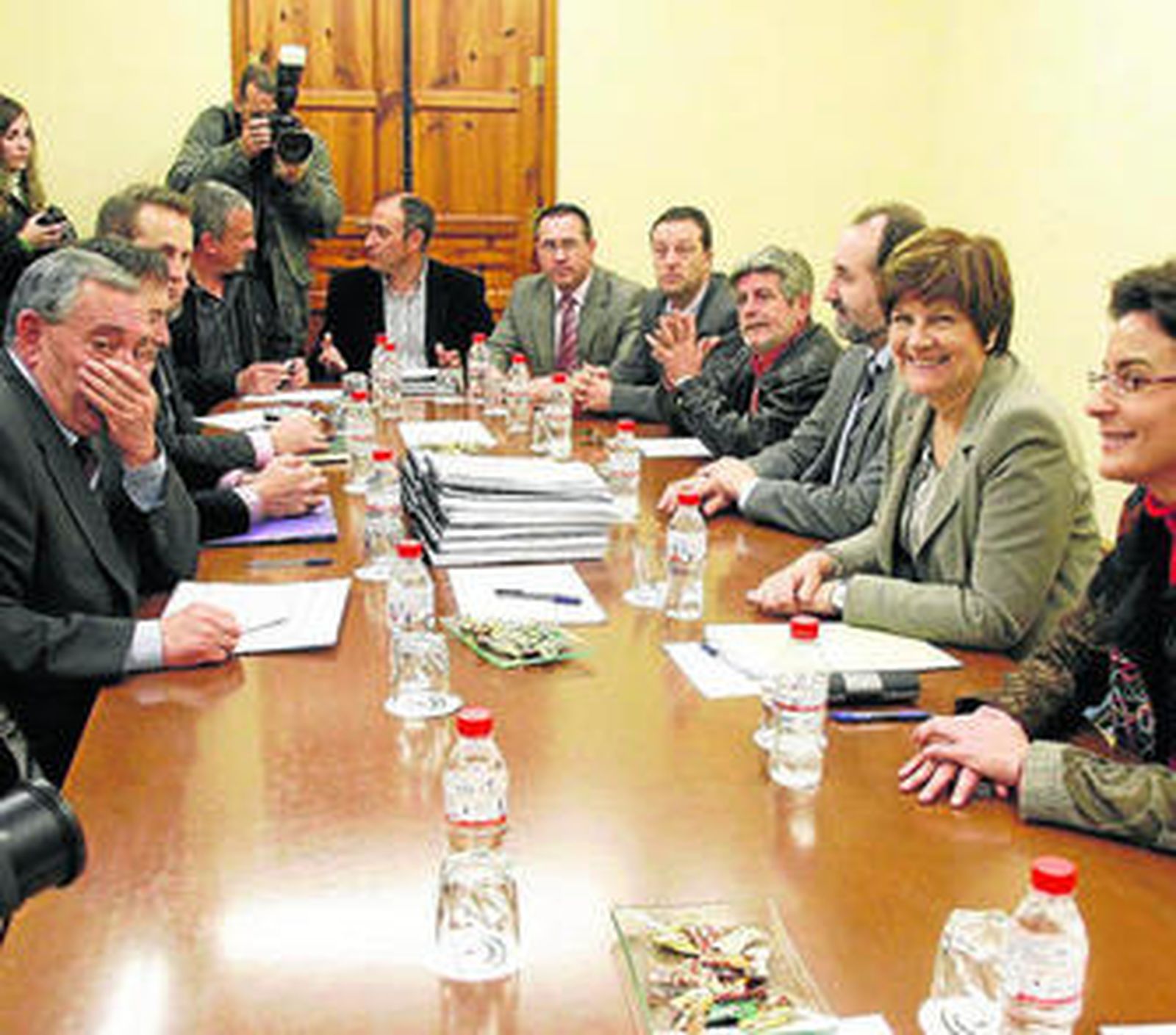 El pasado 10 de marzo la consejera de Obras Públicas se reunió con diez alcaldes del Almanzora.