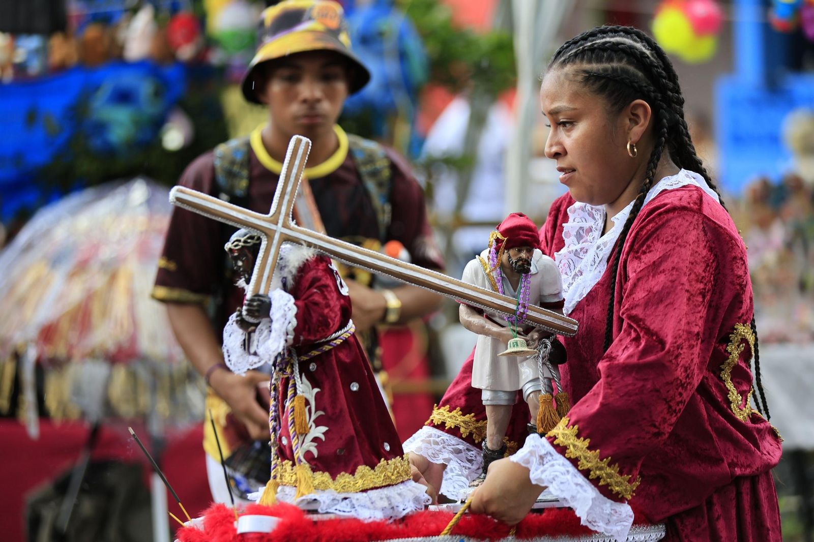 El Cristo Negro de Portobelo es venerado por sus milagros en Panamá