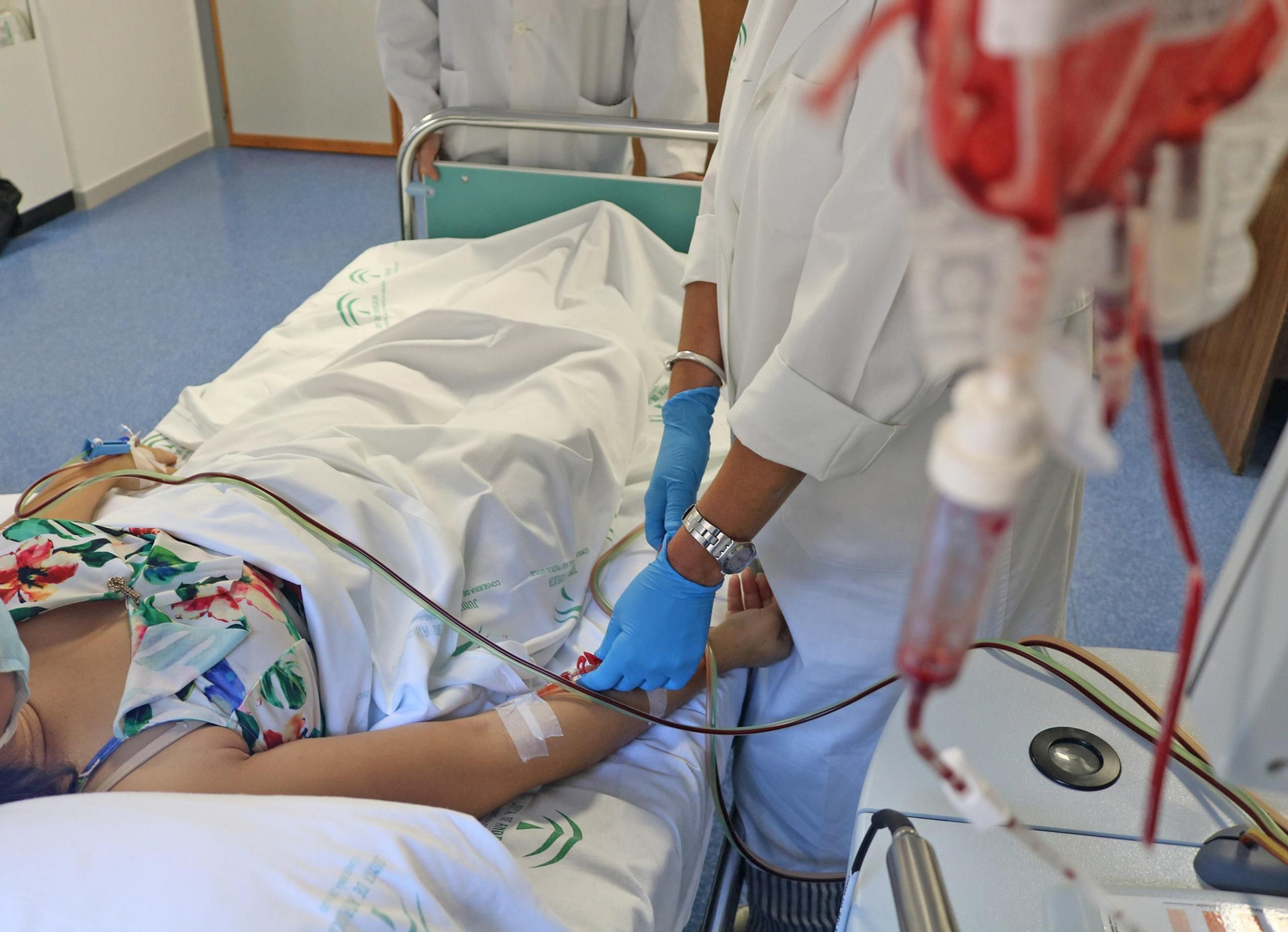 Un donante de médula ósea