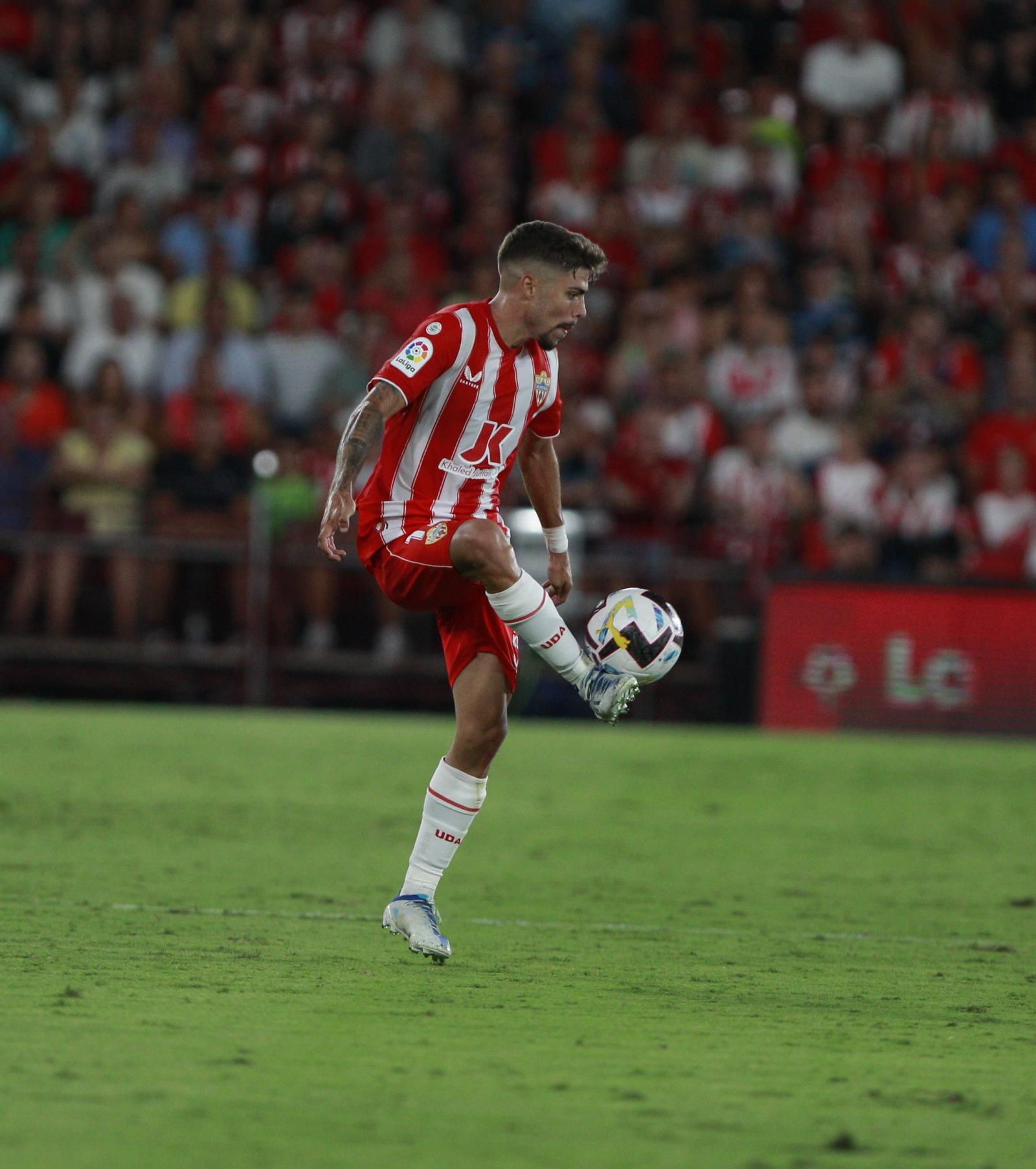 Imágenes del partido U.D. Almería-Sevilla F.C.