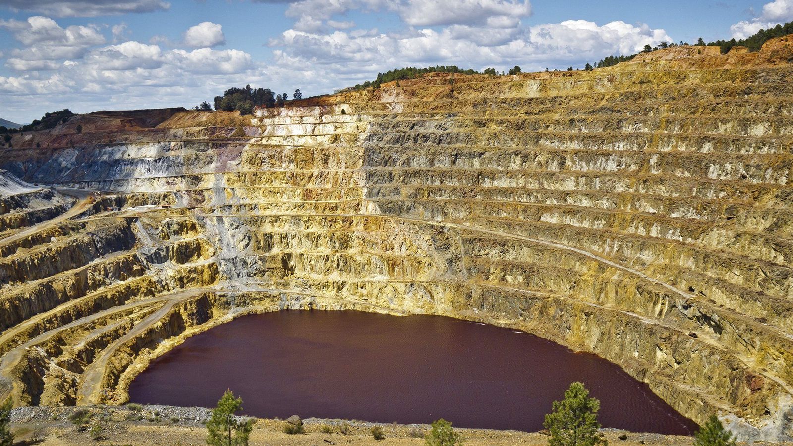 La inmensidad de las minas de Río Tinto