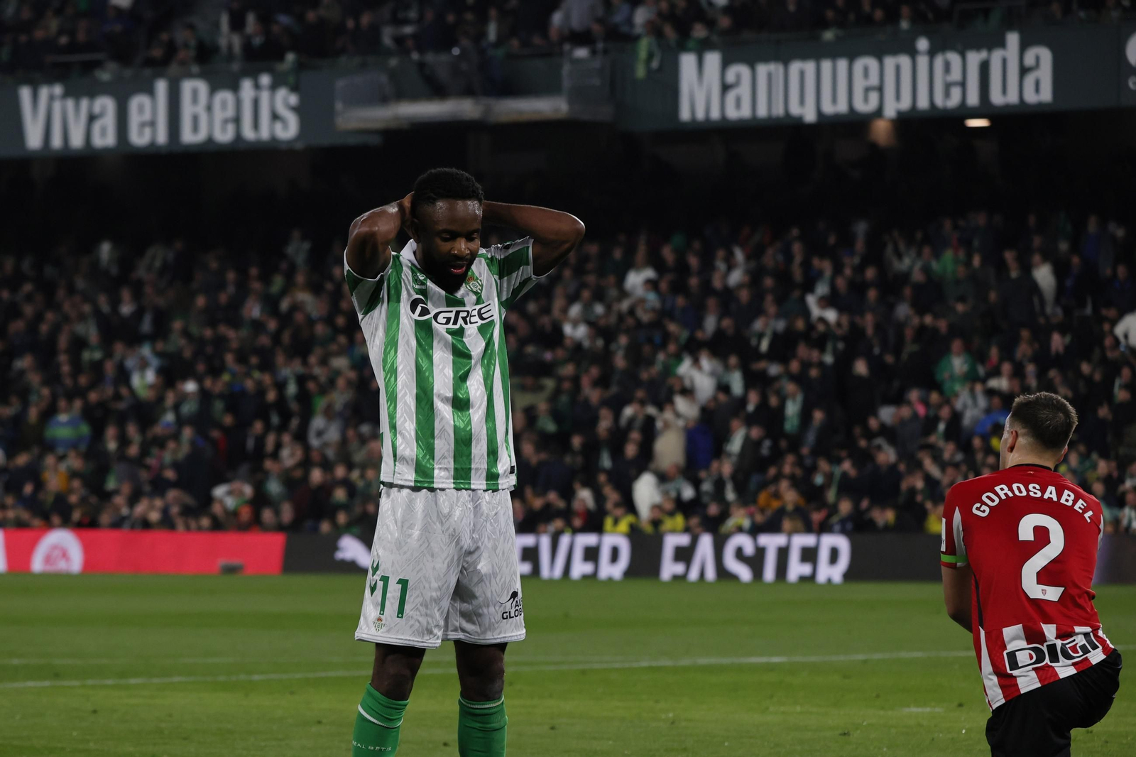 Las imágenes del Betis - Athletic de Bilbao