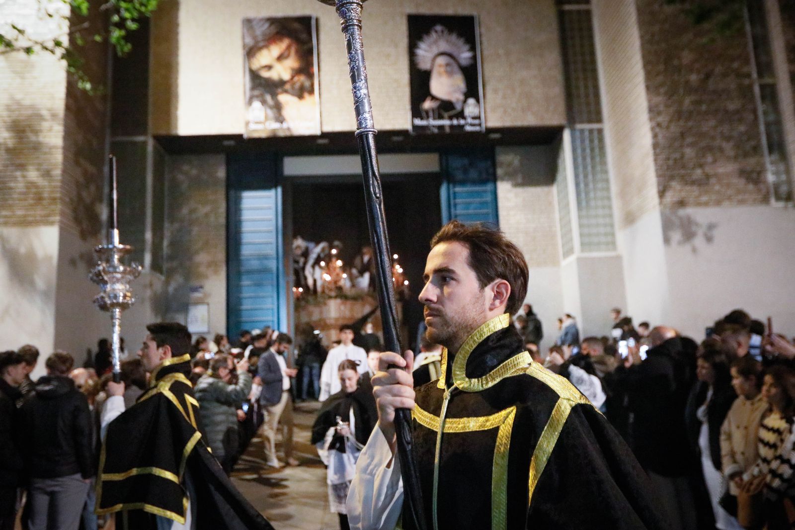 La procesión de La Caridad de Almería, en imágenes