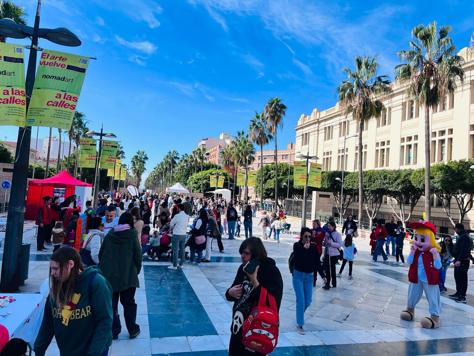 Cruz Roja celebra su ya tradicional Día Infantil en Almería.