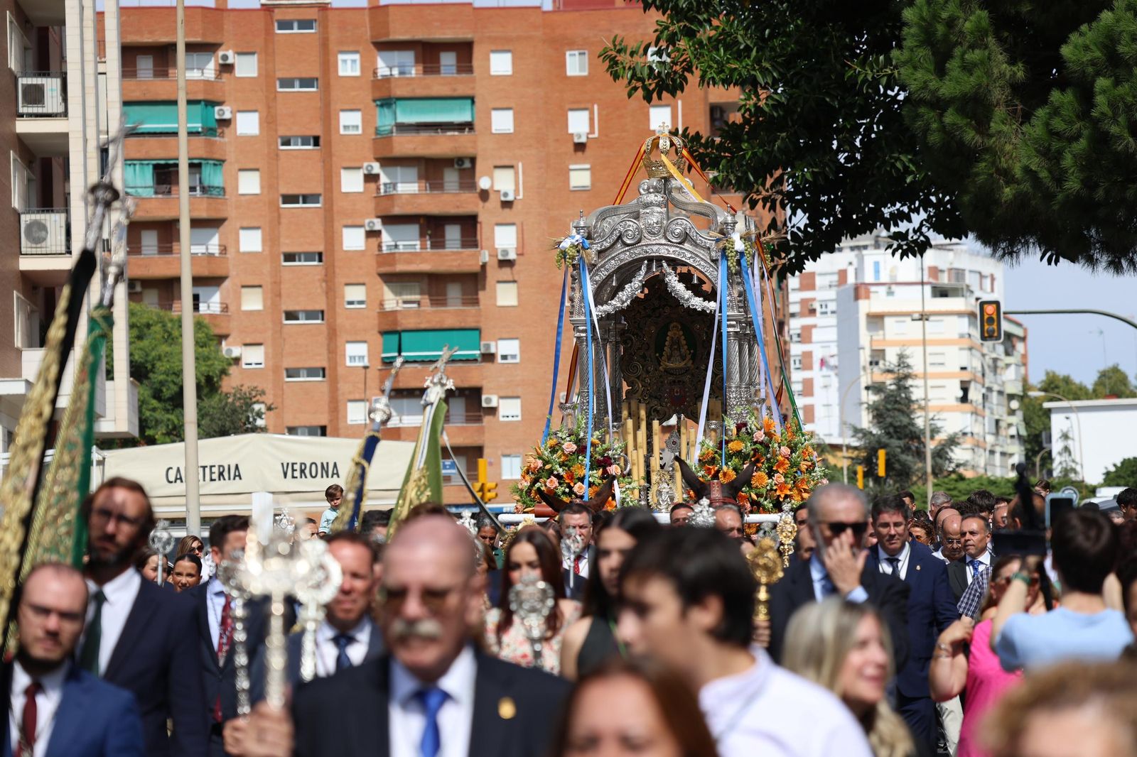 Imágenes del inicio de Misión Jubilar ‘Un camino de Esperanza’ de la Hermandad de Nuestra Señora del Rocío de Huelva