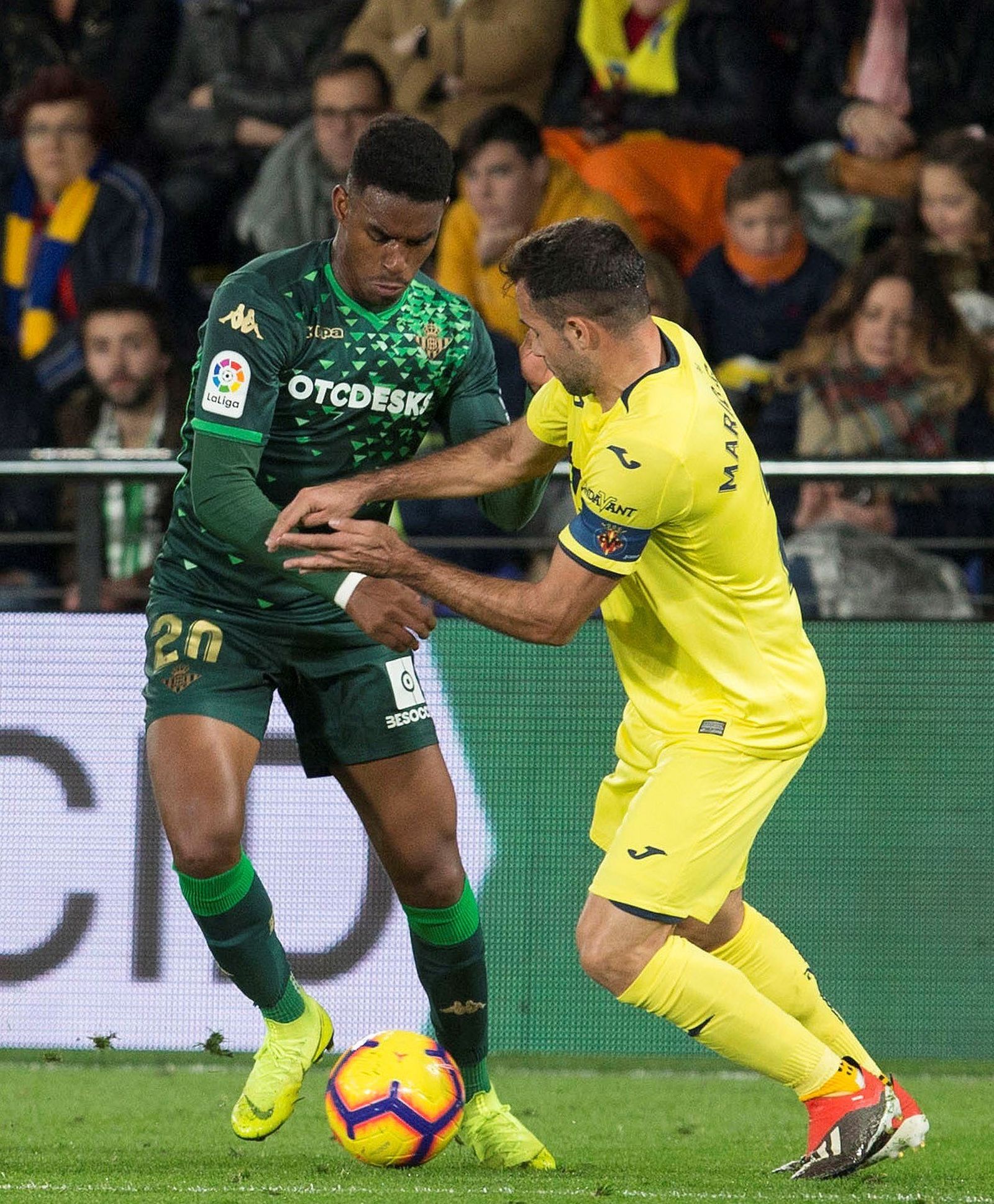 El Villarreal-Betis, en imágenes