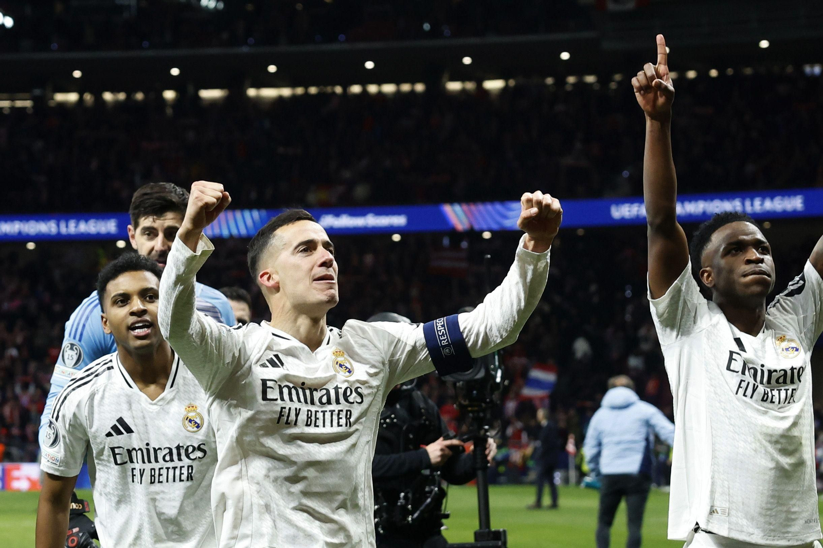 Las fotos del Atlético - Real Madrid