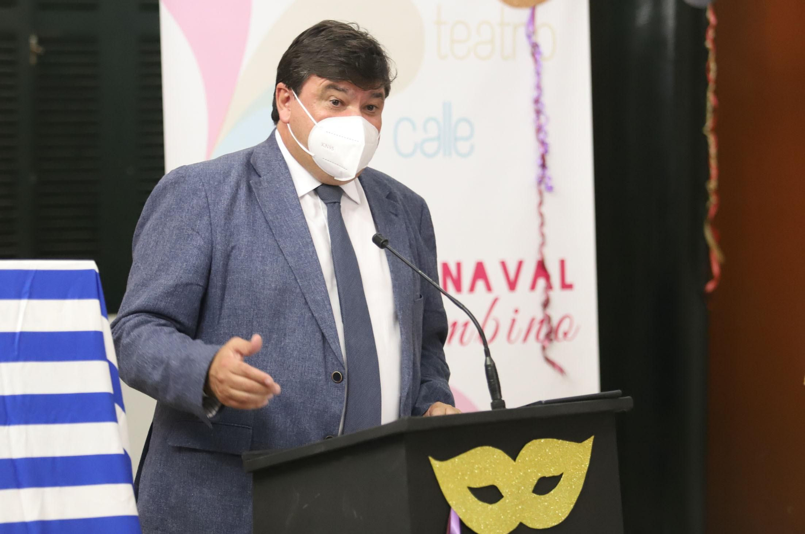 Imágenes de la presentación de la programación para el Carnaval Colombino 2022