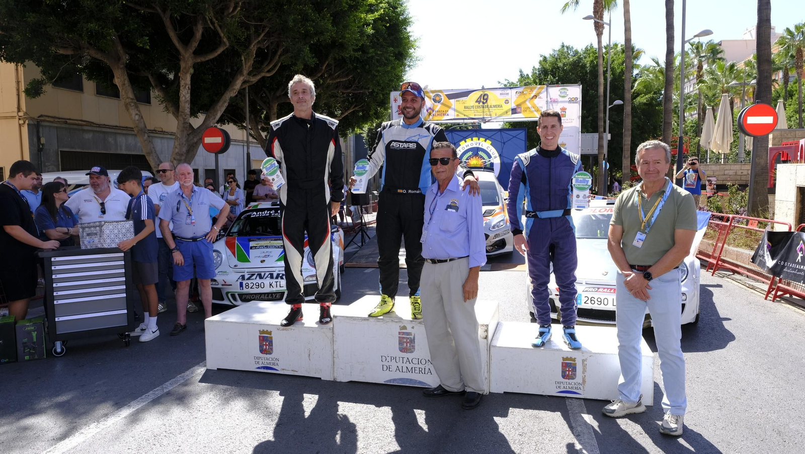 La entrega de premios del 49 Rallye Costa de Almería, en imágenes