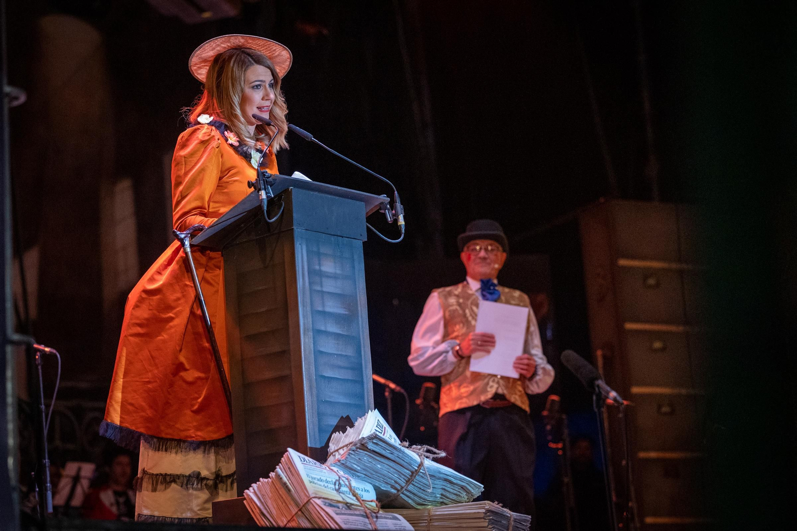 Las Imágenes del pregón de Carnaval de Joaquín Quiñones