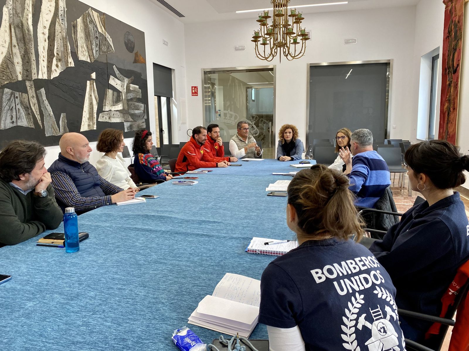 Mesa de ayuda en emergencia.