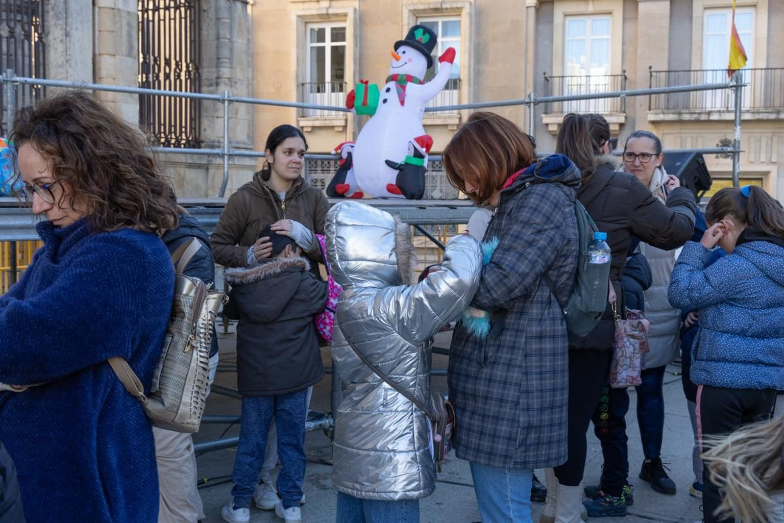 Fiesta infantil de Nochevieja en la Plaza de Santa María