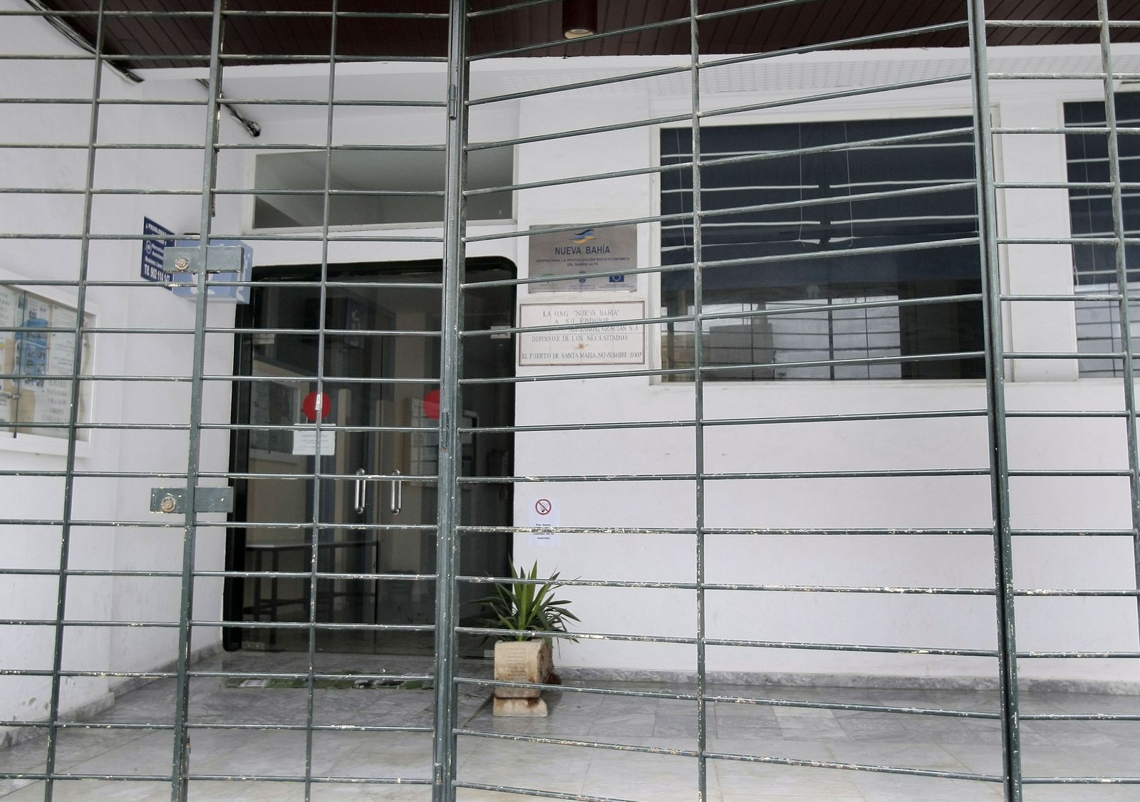 La sede de Nueva Bahía, que tiene su ámbito de actuación en el Barrio Alto.