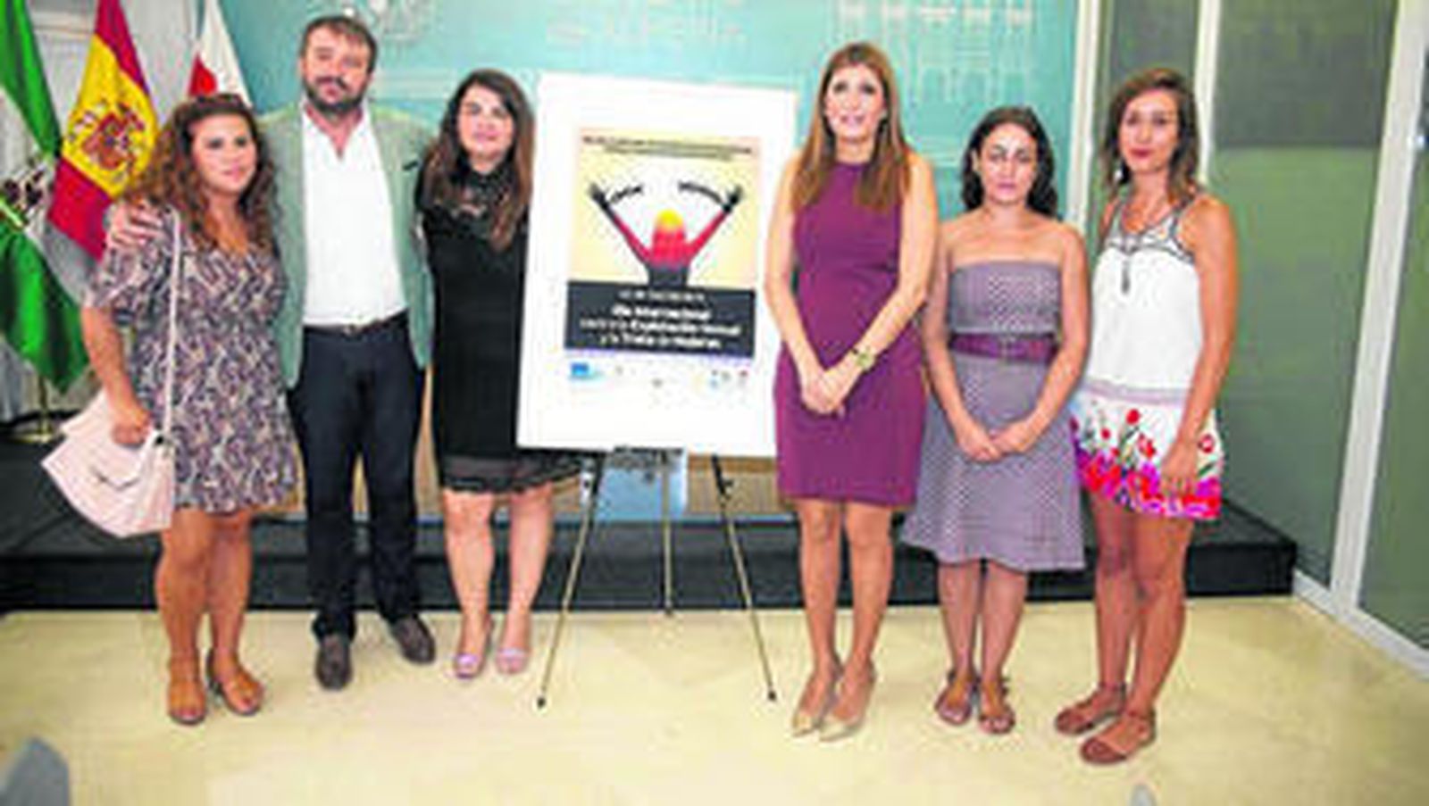 La concejala de Políticas de Igualdad, Carolina Lafita, presentó ayer la campaña municipal.