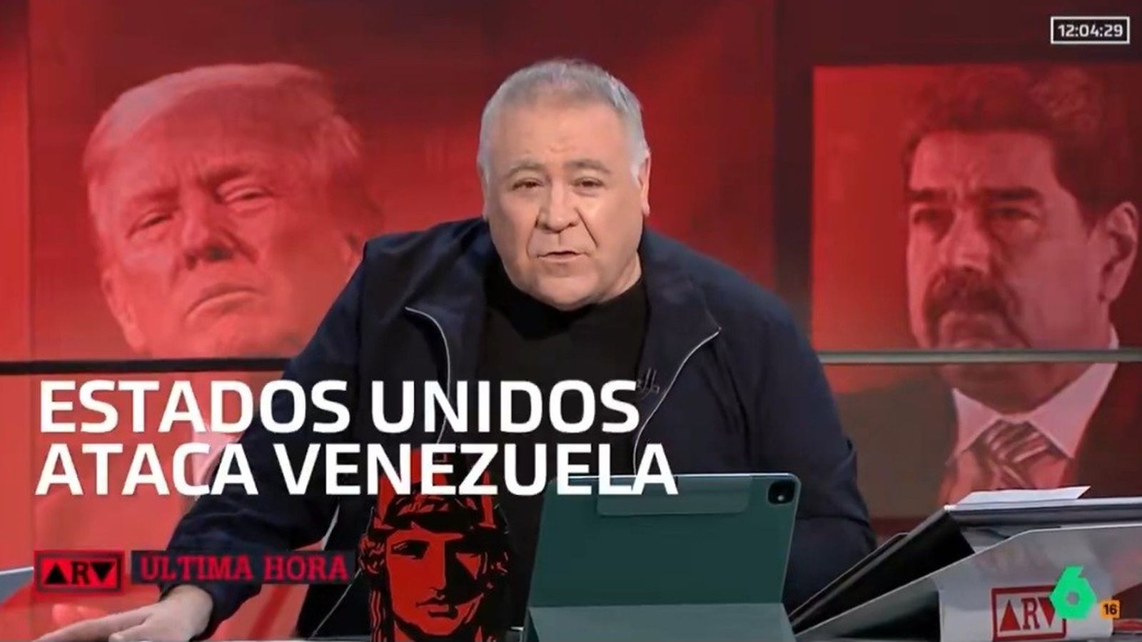 Antonio García Ferreras en 'Al rojo vivo' este sábado