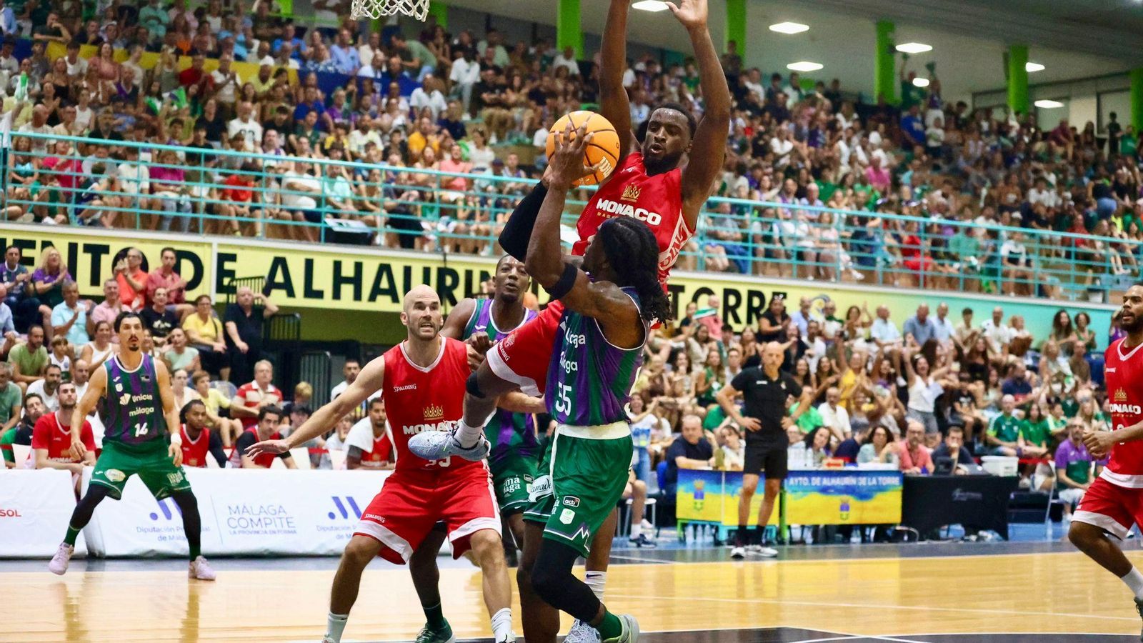 El Unicaja - Mónaco, en fotos