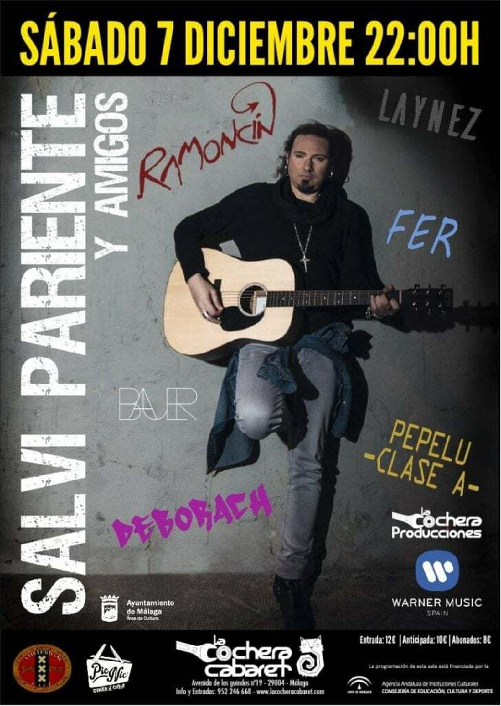 Salvi Pariente en La Cochera Cabaret.