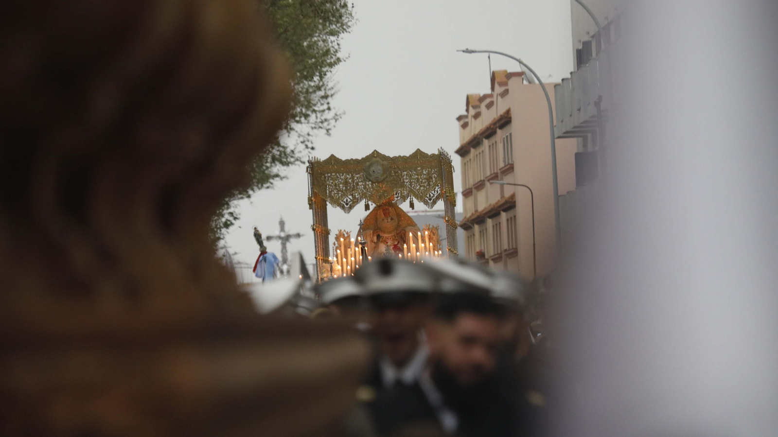 Fotos del Domingo de Ramos en La Línea: La Borriquita y Flagelación