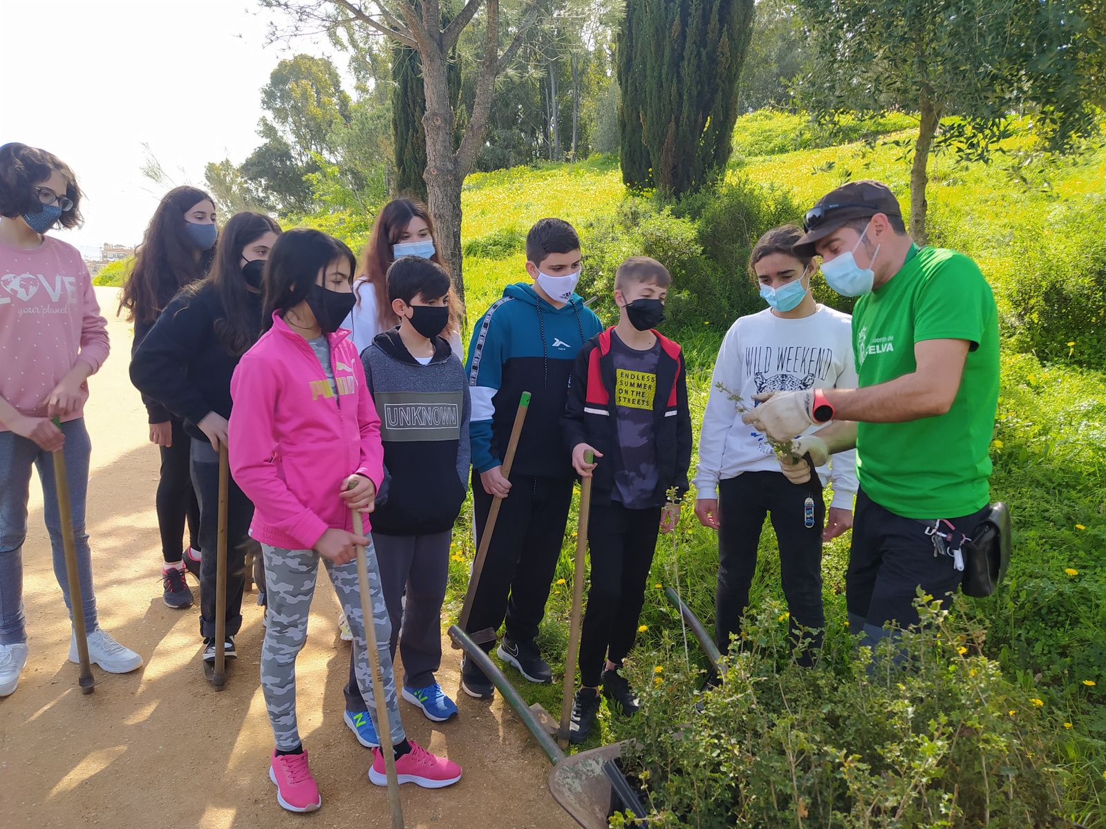 Actividades en el Aula de la Naturaleza.