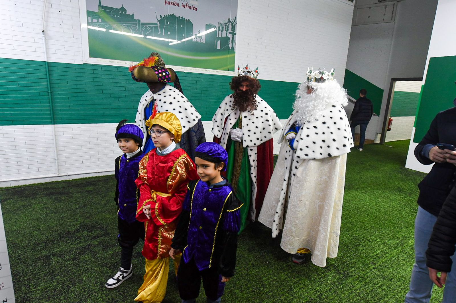Las mejores fotos de la recepción del Córdoba CF a los Reyes Magos en El Arcángel