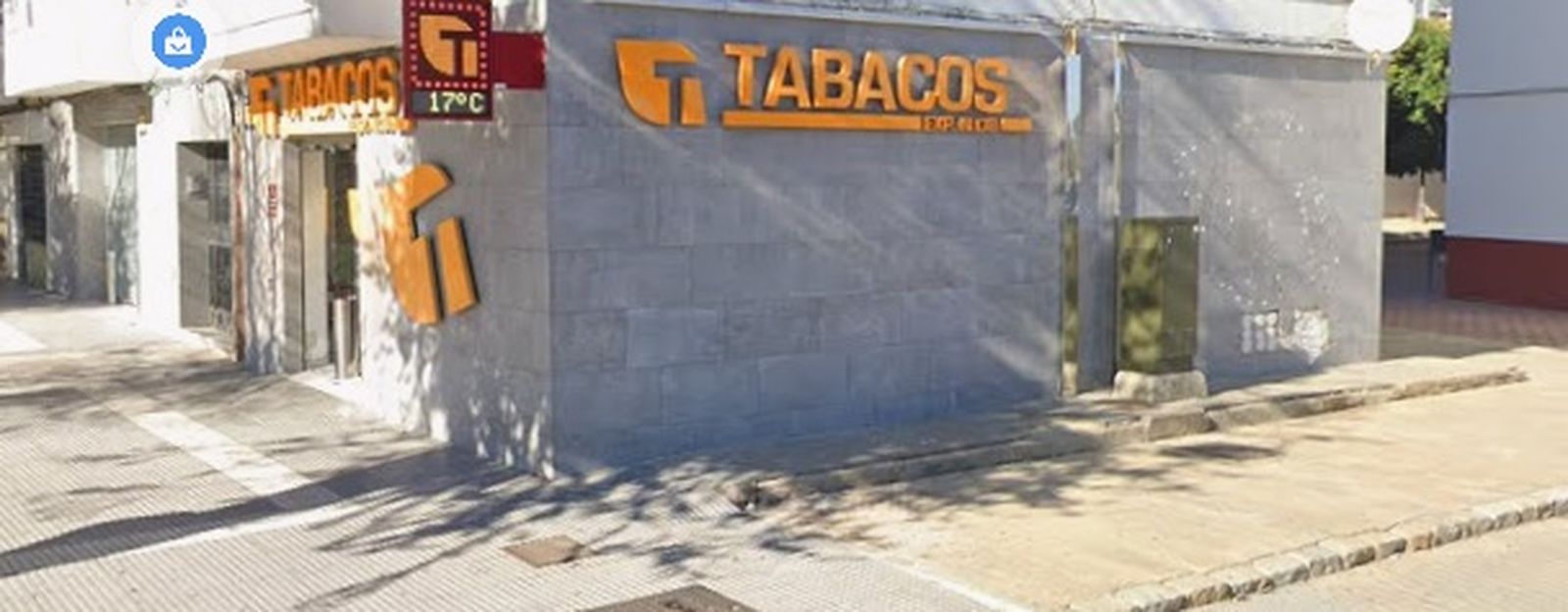 Estanco de la avenida Diego Morón.