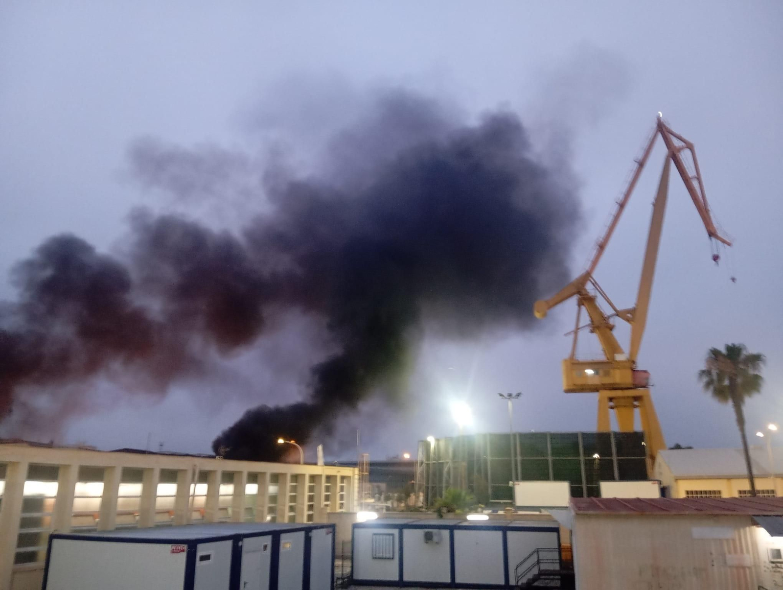 Imágenes del primer día de huelga del metal en Cádiz