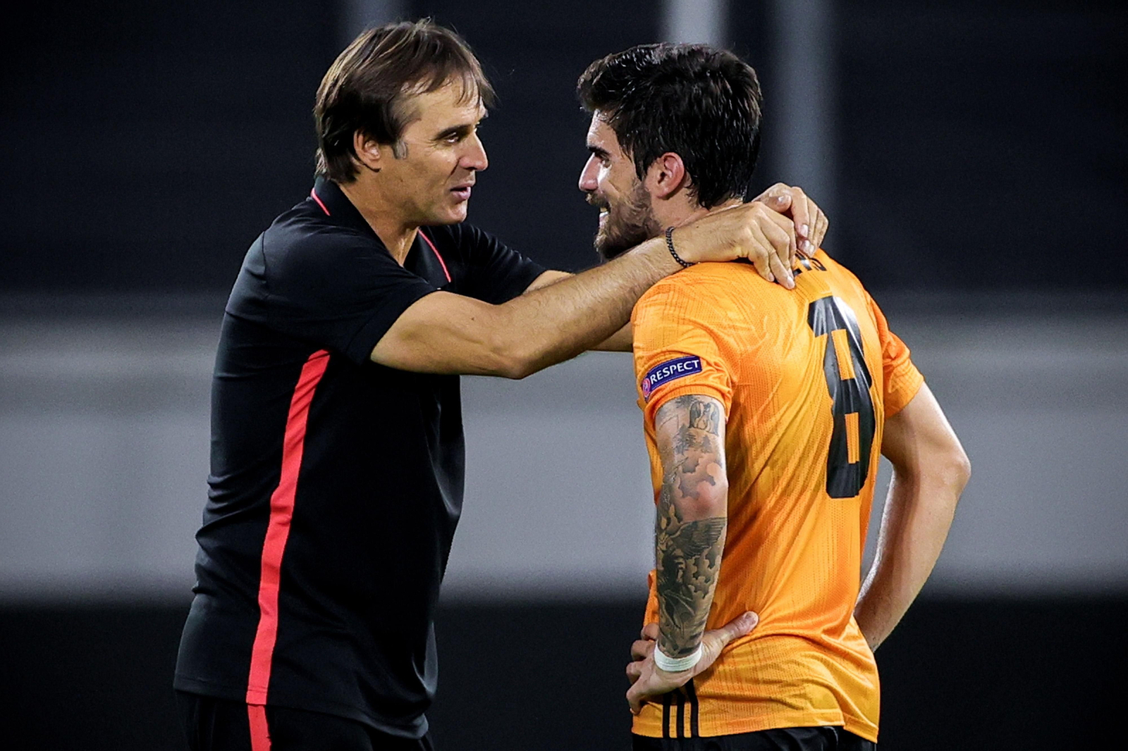 Las imágenes del Wolverhampton-Sevilla