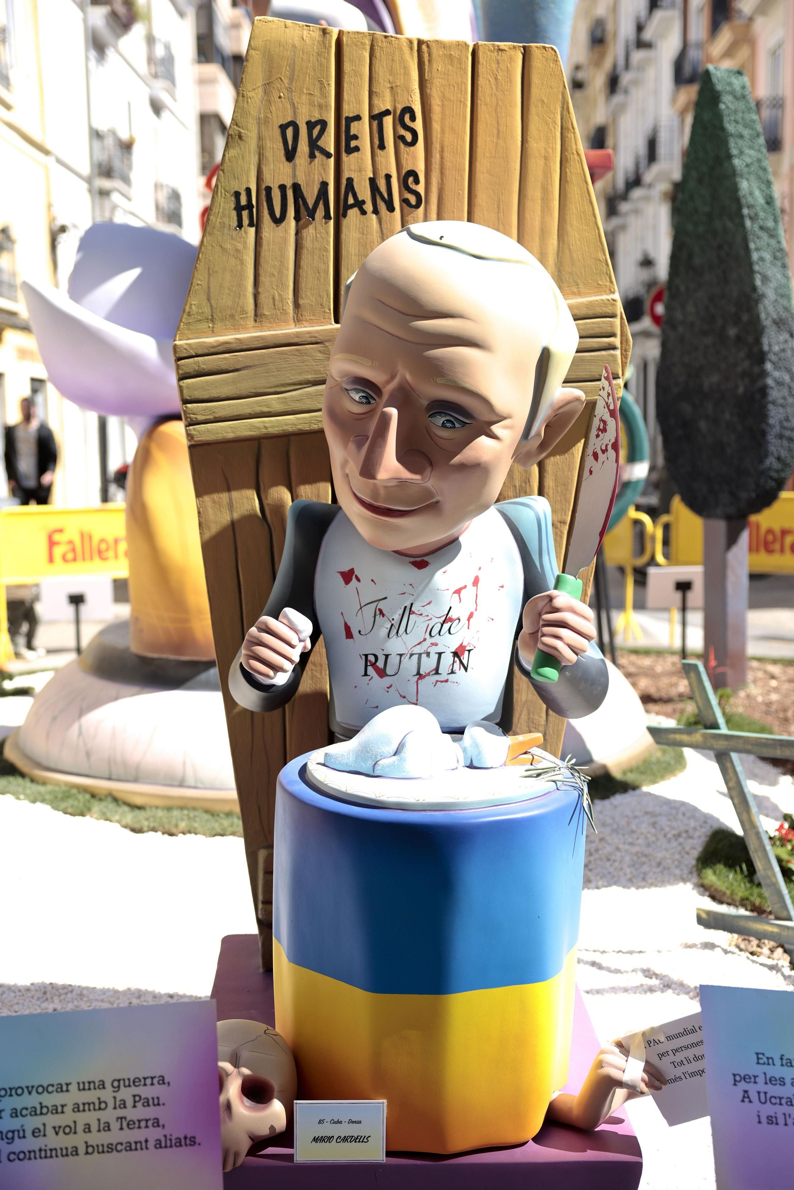 Imágenes de los mejores 'ninots' de las Fallas de Valencia 2023