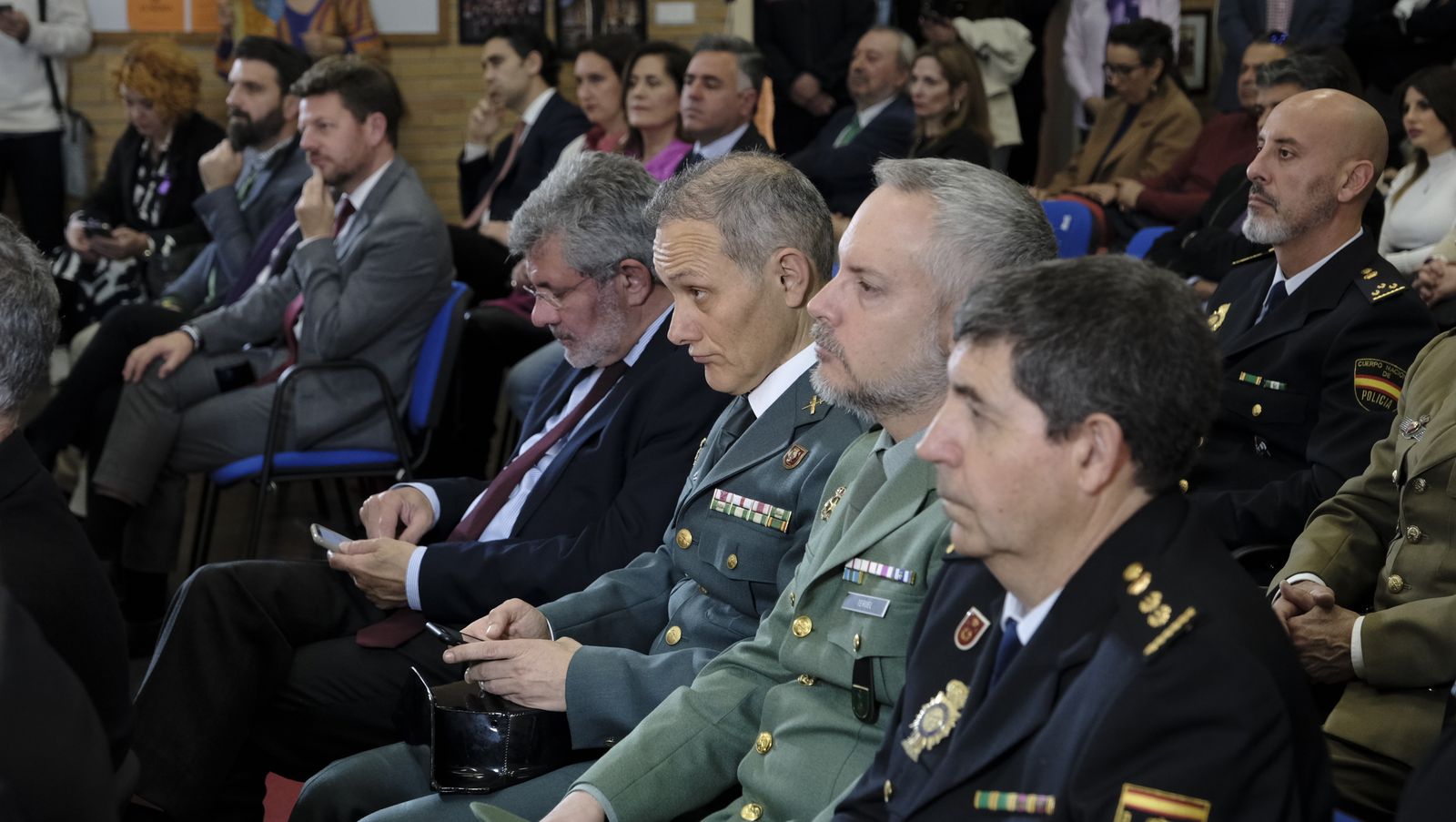 Imágenes del acto del patrón de los bomberos, San Juan de Dios. Almería